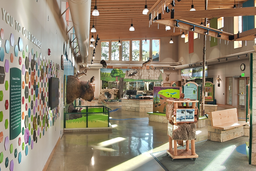 Oxbow Park Nature Center Oxbow Park Nature Center Interior